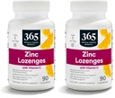 365 by Whole Foods Market, LOunceenges Zinc Vitamin C, 90 Conte (Pacchetto di 2)