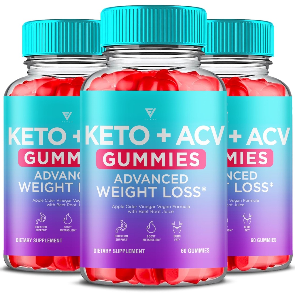 (3 Pack) Keto ACV Gummies Perdita di peso avanzata, ACV Keto Gummies per la perdita di peso Donne Uomo Keto + 1000MG Aceto di sidro di mele Advanced Fat Burn Dietary Support Gummy Supplement Formula (180 Gummies)