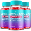 (3 Pack) Keto ACV Gummies Advanced Weight Loss, ACV Keto Gummies für Weight Loss Damen Keto + 1000MG Apple Cider Essig Advanced Fat Burn Dietary Support Gummy Supplement Formel (180 Gummi)