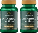 Swanson Women's Anti-Stress Formula (Lactium) - Hilft Counter Stress, fördert Entspannung und Schlafunterstützung - (60 Kapseln, 167mg) 1 Pack (2 Pack)