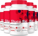 (5 Pack) GlucoBio Capsules, Integratore Ufficiale di Supporto per il Sangue Gluco Bio, Formula Naturale per Sostenere Salute e Benessere, Pillole Vitamine Premium, Recensioni GlucoBio (300 Capsule)