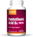Jarrow Formulas Pantothenic Acid B5 500 mg - 100 Veggie Caps - Essential B Vitamin - Energy Production & Metabolism Support - 100 Servierungen, Packung mit 3