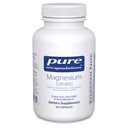 Reine Kapseln Magnesium (Kitrate) - Ergänzung für Schlaf, Herzgesundheit, kognitive Gesundheit, Knochengesundheit, Energie, Muskeln und Stoffwechsel* - mit Premium Magnesium - 90 Kapseln