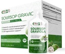 Soursop Graviola Liquido, Estratto di Soursop Pure organico per il supporto cellulare e la rigenerazione, Boost immunitario, ad alto assorbimento Soursop Bitters Bevande / Soluzione Oral-10 FL OZ