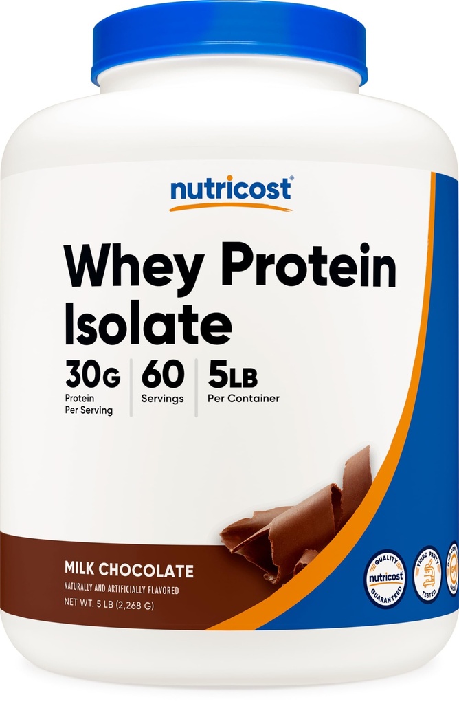 Poudre isolante de lactosérum (chocolat de lait) 5LBS