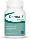Ceva Derma-3 Softgels, Omega-3 Fatty Acid & Vitamin Supplement for Large Dogs (60 Count)