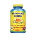 Nature's Life Lipotropic Complex | Umfassende Unterstützung für gesunde Leberfunktion | mit Choline & Inositol | Non-GMO | 180 Vegetarische Tabletten