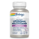 SOLARAY Multivitamine liposomique pour les femmes, Absorption accrue, Haute puissance avec/Iron, Vitamine D, Vitamine C, B12, Biotine, CoQ10, Soutien immunitaire, Santé des os, Vegan, 30 portions, 60 VegCaps