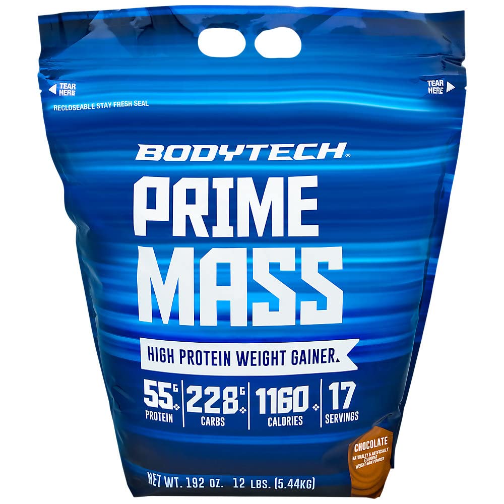 BODYTECH Prime Mass- Chocolat (12 lbs./17 portions)