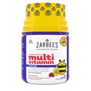 Zarbee’s Complete Kids Multivitamin Gummies + Immune Support, Berry Flavor, Honey-Sweetened, Gluten-Free & Gelatin-Free, Vitamine A, C, D3, E, B6, B12, Folic Acid & B-Complex, 70 Count