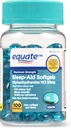 Äquat Maximale Stärke Schlaf-Aid Softgels, 50 mg, 100 Count