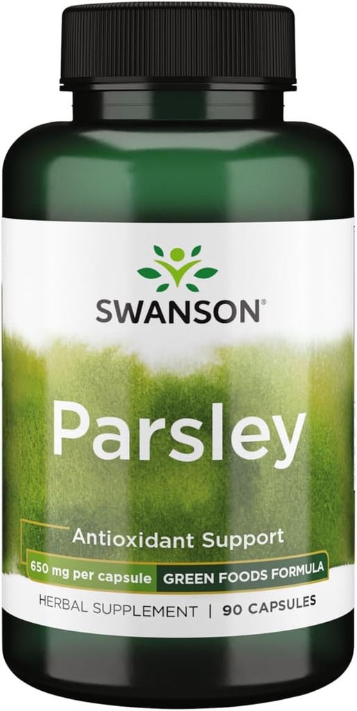 Swanson Parsley 650 Milligramme 90 Kapseln