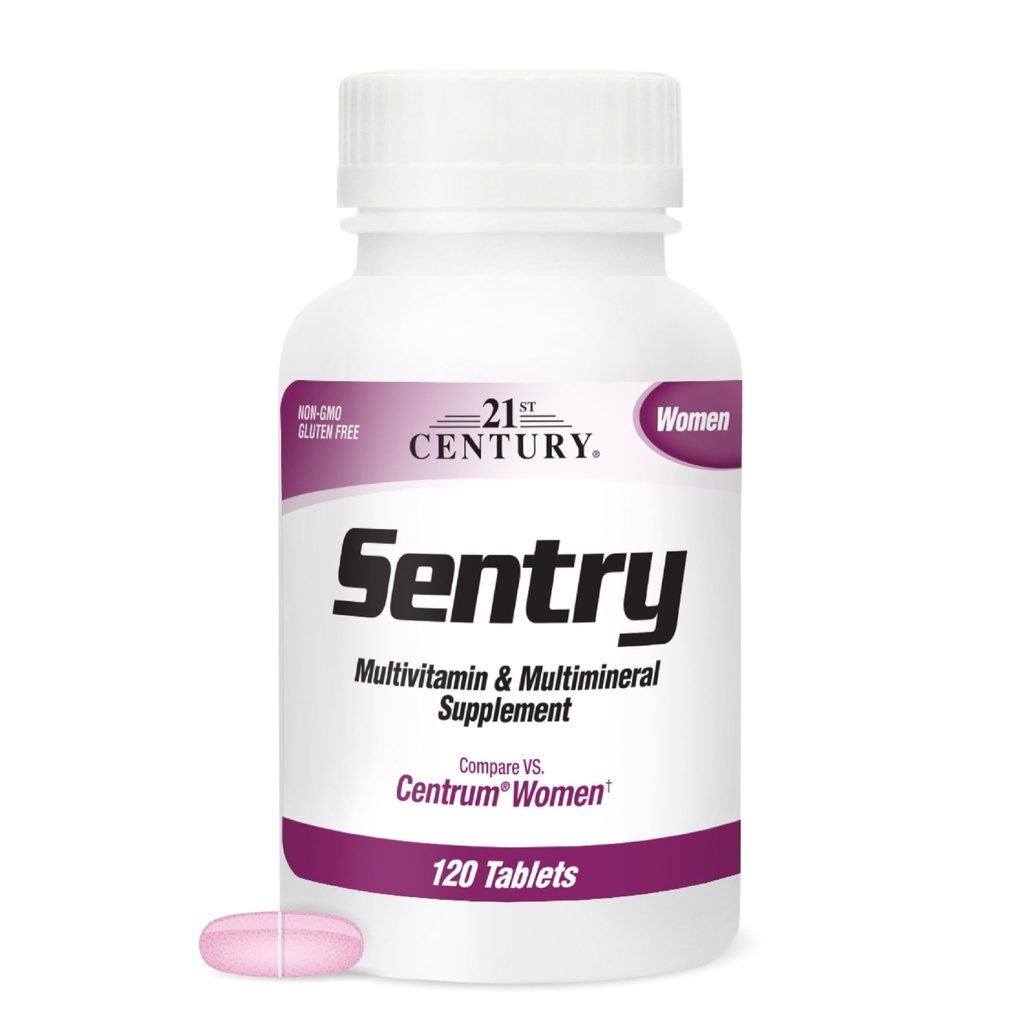 21st Century Sentry Frauen Multivitamin Tabletten, 120 Zähler