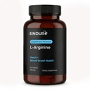 Endur L-Arginin-Ergänzung, hilft gesunden Blutfluss und Herzfunktion, Übung Leistung und Immungesundheit, Glutenfrei, 350mg (60 Tabletten)