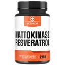 Nattokinase Ergänzung 3300mg mit Trans-Resveratrol - Unterstützt Immunität System, Gesundes Herz & Körper Balance - 30 Servierungen