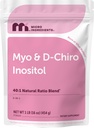 Micro Ingredients Myo-Inositol & D-Chiro Inositol Pulver, 1lb (221 Servierungen) | 40:1 Ideale Ratio Inositol Ergänzung für Frauen | Unterstützt Hormonal Balance & Ovarian Gesundheit | Non-GMO, Vegan, Filler-Free