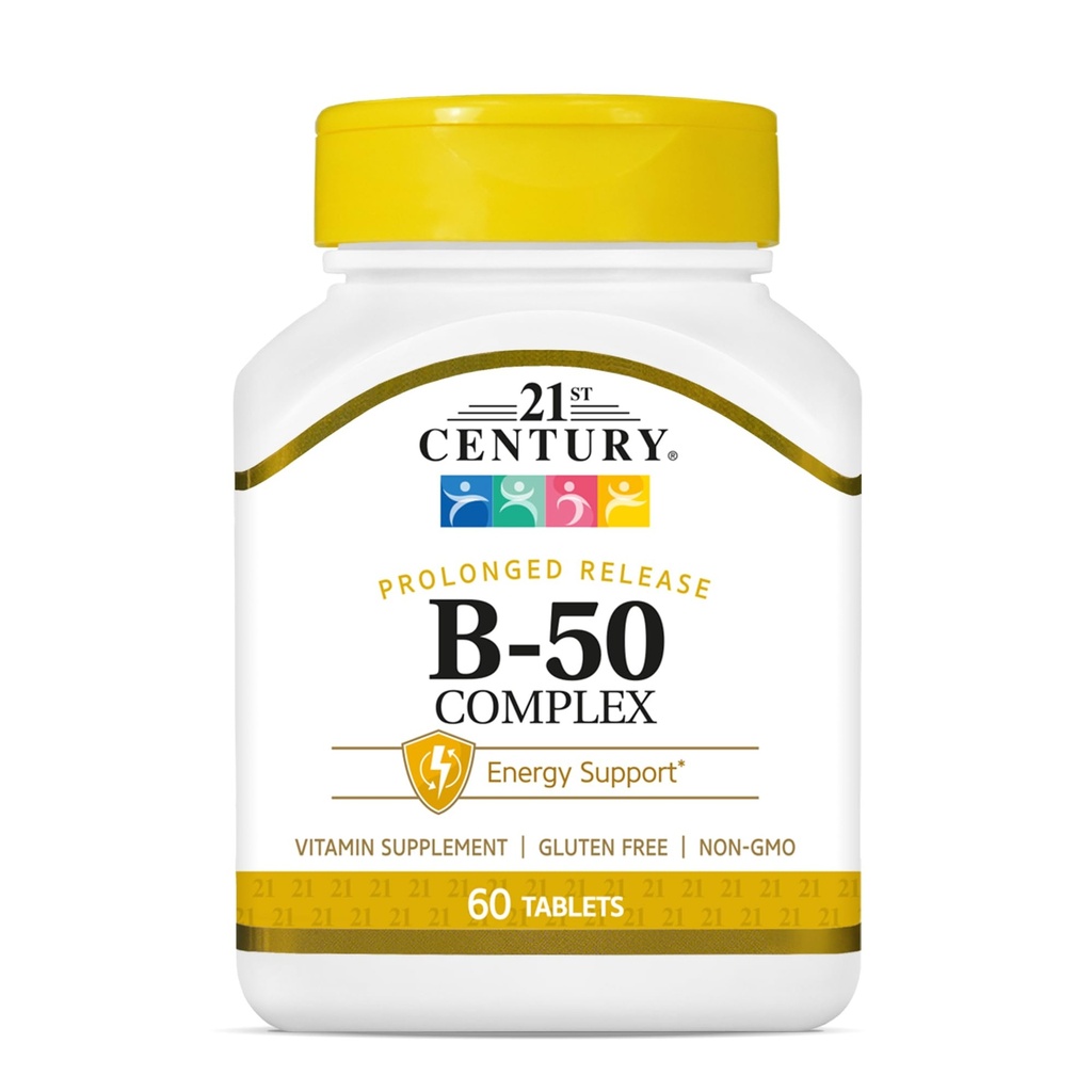 21st Century B 50 Complex verlängerte Release Tablets, 60 Count (Pack von 1)