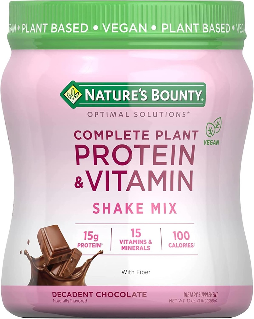 NB OS La Bounty Complete Plant Protein & Vitamin Shake Mix, 12 Serve