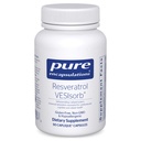Reine Kapseln Resveratrol VES-Sorb | Hypoallergene Unterstützung für zelluläre und kardiovaskuläre Gesundheit* | 90 Kapseln