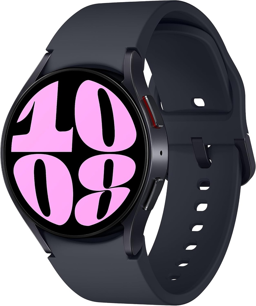 SAMSUNG Galaxy Watch 6 40mm Bluetooth Smartwatch, Fitness Tracker, Personalisierte HR-Zonen, Advanced Sleep Coaching, Heart Monitor, BIA Sensor, Gesundheit Wellness Insights, Big Screen, US Version, Graphite