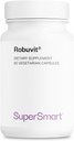 Supersmart Robuvit (Estratto di legno di quercia francese) 200mg al giorno - Supplemento di energia & Antiossidante | Non-GMO & Gluten Free - 60 capsule vegetariane