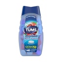 TUMS Antacid Smoothies Berry Fusion Extra Strength 750, Smooth Dissolve - 140 Kautabletten