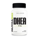 NutraBio DHEA Supplement- für Männer und Frauen DHEA (25 mg) 120 Kapseln