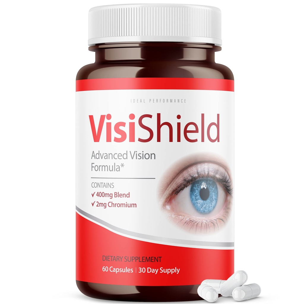 IDEAL PERFORMANCE Visishield Advanced Vision Formula for Eyes Supplement Pills Vitamins (60 capsule)