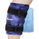 Pack de glace Medvice avec compression à froid pour soulager la douleur au genou, gonflement, chirurgie de remplacement du genou, arthrite, et récupération des blessures, Straps réglables, gel réutilisable enveloppe de glace pour ménisque et bleu ACL