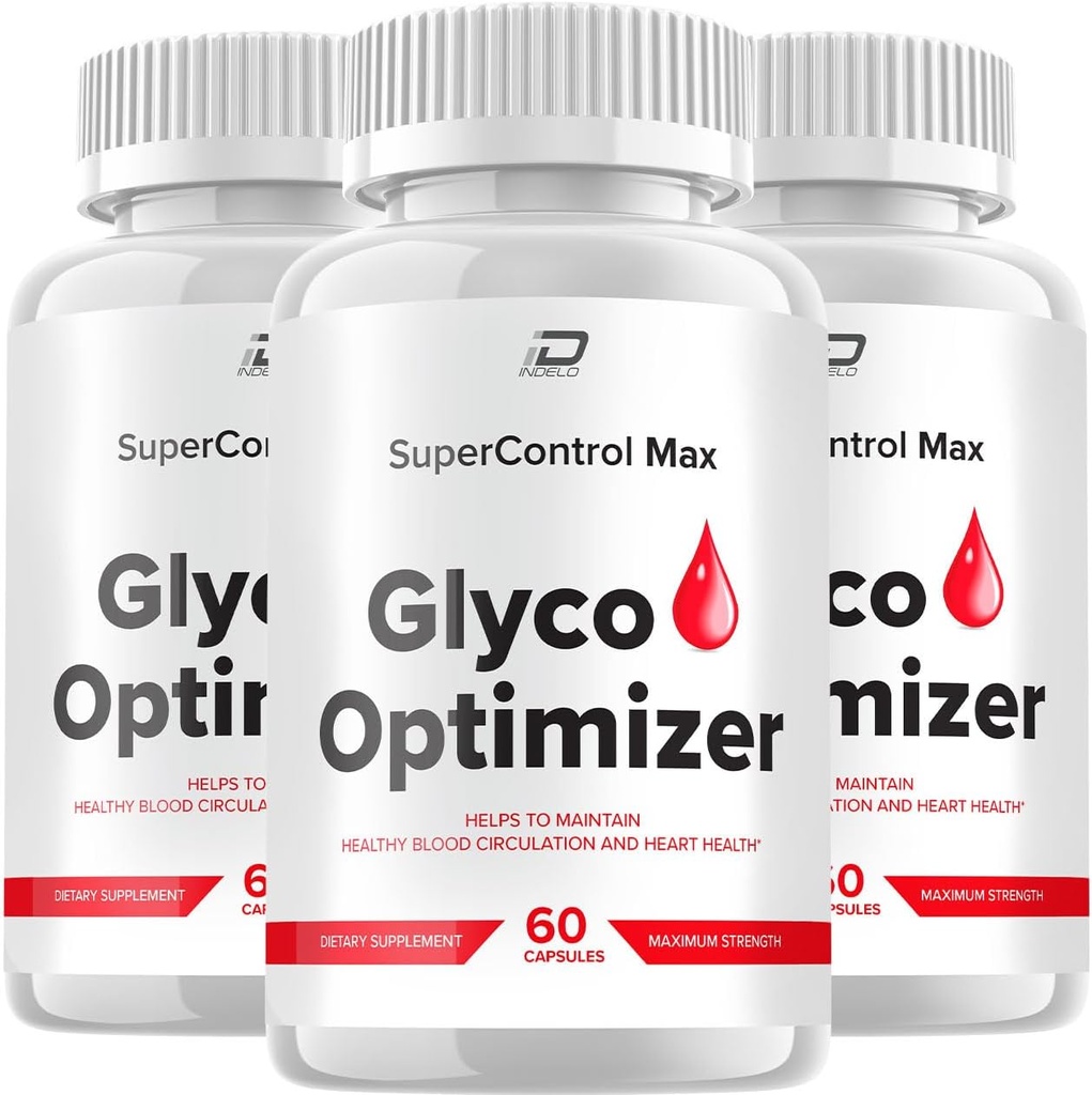 Super Control Max Glycogen Support Kapseln Ergänzung - Supercontrolmax Optimizer Erweiterte Formel, Super Control Max, SuperControl Max Booster Bewertungen, Glycogen Supplement (3 Pack - 180 Kapseln)