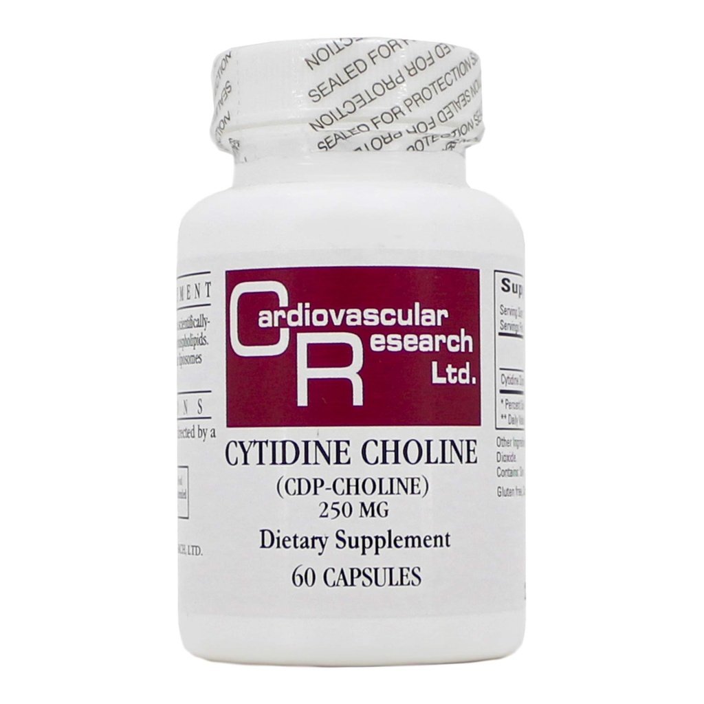 Cytidine Choline/CDP 250mg 60 Caps - Formula Ecologica/Ricerca Cardiovascolare