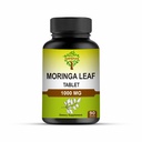 1000 mg Moringa Comprimés Feuilles 100% Oleifera Feuille pour hommes et femmes Supplément Moringa pour l'énergie, l'immunité et la santé articulaire
