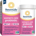 Renew Life Women's Probiotic Capsules, unterstützt pH Balance für Frauen, Vaginal, Urinary, Verdauungs- und Immungesundheit, L. Rhamnosus GG, Dairy, Soy und Gluten-Free, 90 Billion CFU - 60 Ct