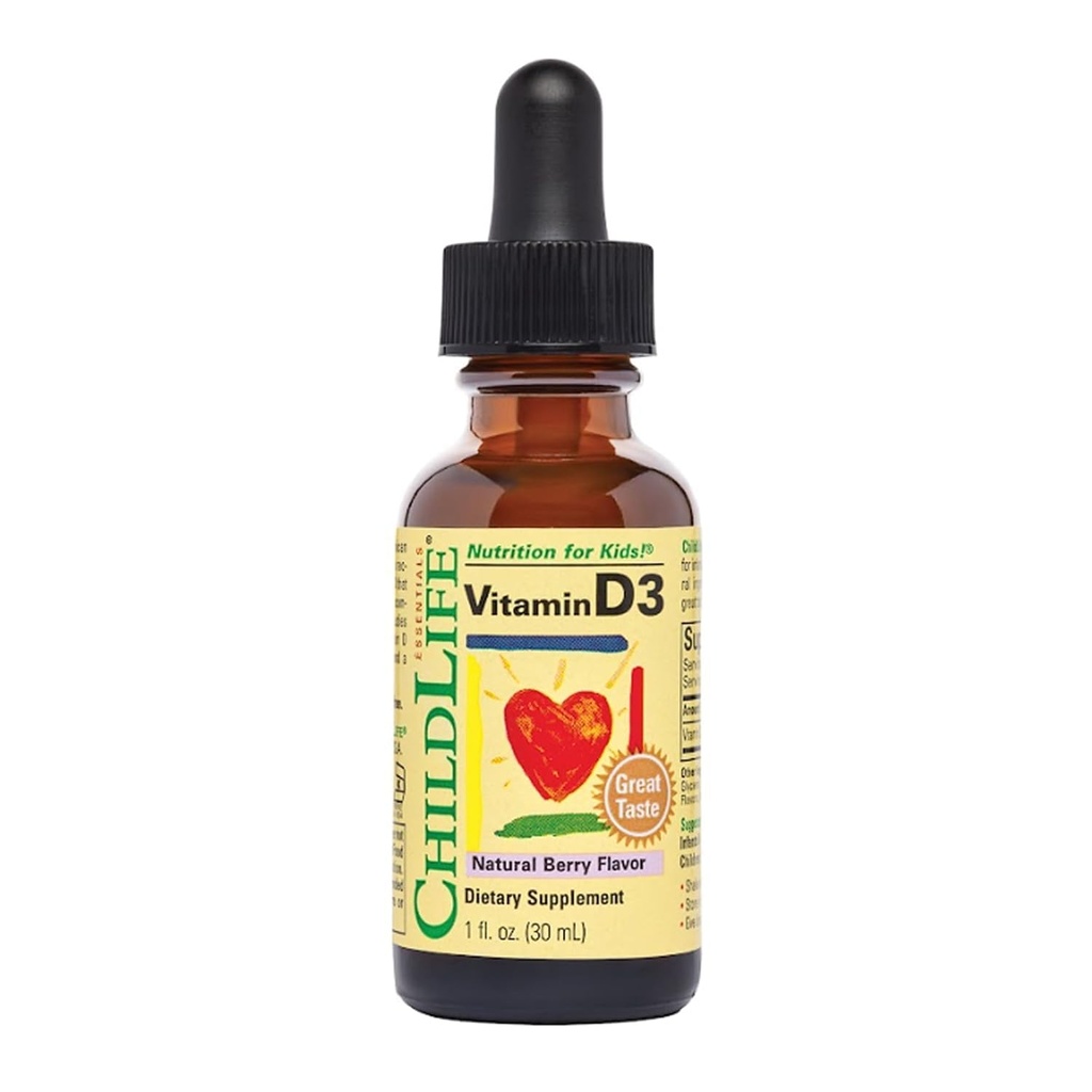 ChildLife Essentials - Vitamin D3 Mischbeere 1 oz [Gesundheit und Schönheit]