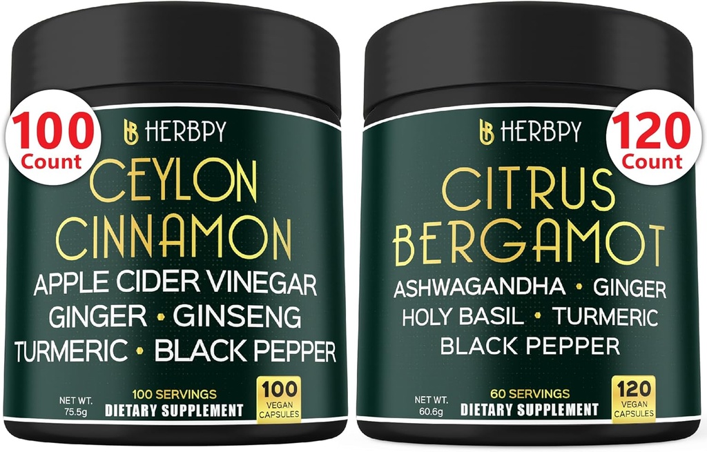 Bundle 6in1 Premium Ceylon Cinnamon Ergänzungen & 6in1 Citrus Bergamotte Ergänzung