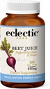 Erbe eclettica Raw Fresh Freeze-Dried Non-GMO Beet Juice | 50 CT (400 mg)