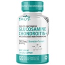 Nutri 8-in-1 Glucosamina Chondroitin MSM Bromelain Turmerico Boswellia Acido Ialuronico 3025 mg - Supporto Congiunto Integratore - 120 capsule - Supporti Bones sani - 3rd Party Tested & GMP Certificato