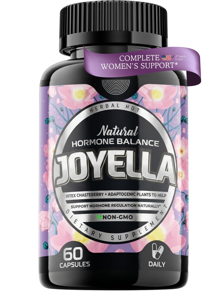 Vitex Chasteberry Supplément pour les femmes - Complexe d'équilibre Adaptogens w. Black Cohosh et Dong Quai - Hormone Balance pour les femmes w. Wild Yam Root - Mood Plus Hormone Harmony 60 Caps USA