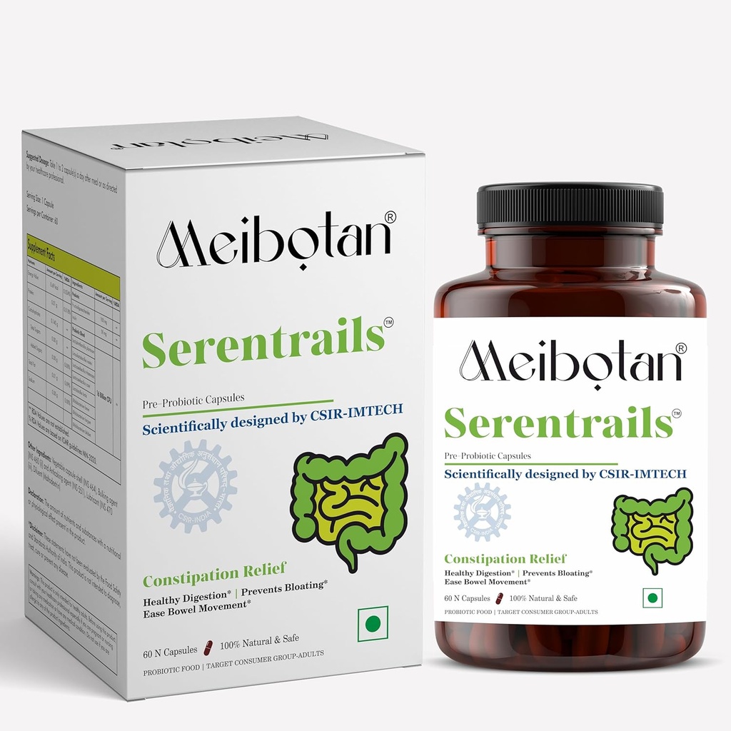 Serentrails Gut Health Probiotic Blend 16 milliards 8