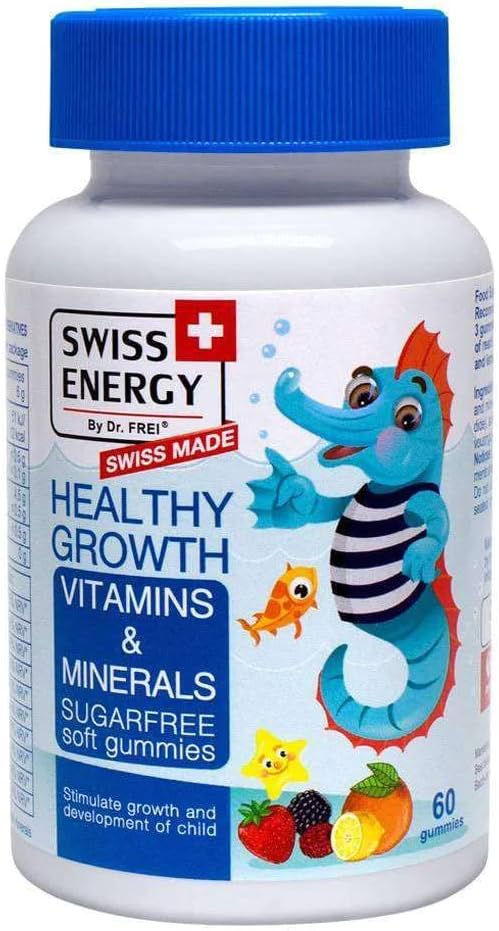 Gesundes Wachstum Multivit: Vitamine und Mineralstoffe für Wachstum, 60 weiche Gummis