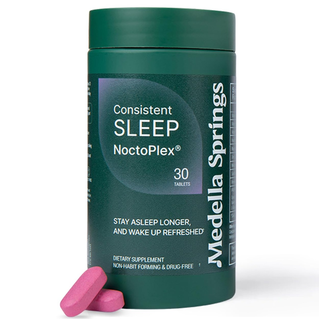 Schlafhilfe 30 Tabs - 100% Drug Free & Non-Habit-Forming Schlaf Pillen – Klinisch geformte Schlafergänzung w/Valerian Root for Sleep - Melatonin, Lemon Balm & Valerian Root Sleep Aid