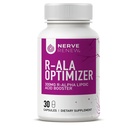 NERVE RENEW Optimizer - Nahrungsergänzungsmittel - 30 Kapseln - 300 mg Stabilisierte R-Alpha Lipsäure pro Kapsel für natürliche Nerve Discomfort-Unterstützung - Schnelle Absorption - Sicher und alle natürlichen