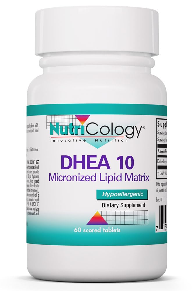Nutrizione Dhea 10 Mg Compresse di rilascio prolungate, 60 conte