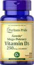 Puritan's Pride Vitamin D3 10.000 IU-100 Softgele