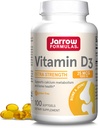 Jarrow Formulas Vitamin D3 25 mcg, Nahrungsergänzung, Knochen und Gelenk, Unterstützung für Immungesundheit und Calciummetabolismus, 100 Softgels, 100 Tage Versorgung
