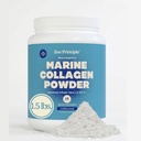 Peptidi di collagene marino di principio Zen Polvere 1,5 lb. Pesce di pesce di selvatico, non OGM. Supporta pelle sana, capelli, articolazioni e ossa. Tipi idrolizzati I, II, III e IV Proteine. Aminoacidi. Facile da mescolare.