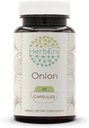 Cipolla di HerbEra 60 capsule, 500 mg, cipolla (Allium Cepa) Bulbo essiccato (60 capsule)