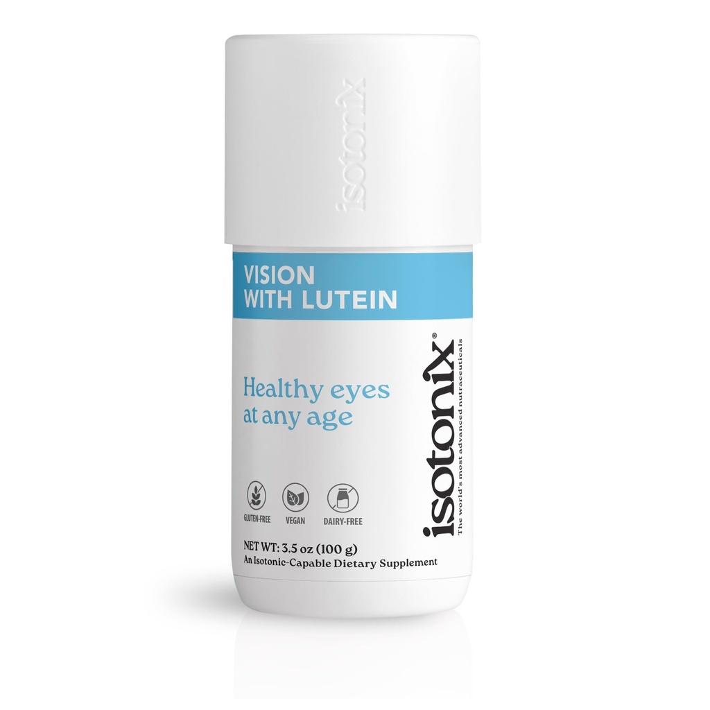 Isotonix Vision Formel mit Lutein – unterstützt Augengesundheit, Vision & Zirkulation – Antioxidantien, Zink, Vitamin C, E, Bilberry, Zeaxanthin – Augenergänzung für Klarheit & Schutz - 30 Servietten