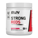 BARE PERFORMANCE NUTRITION, BPN Strong Reds Superfood Pulver, Verdauungsenzyme, Antioxidantien, Verbesserte natürliche Energie, 30 Servierungen, Erdbeere