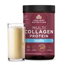 Antica Nutrition Collagen Peptides Polvere, Multi Collagen Protein, Donne & Uomini, Vitamina C, Probiotici, Collage idrolizzato, Supporta la pelle, Giunti, Gut Health, Vanilla, 24 Serve